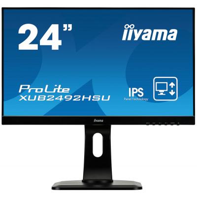 iiyama 24" ProLite XUB2492HSU-B1 Monitor – Clearance (Box Damage)