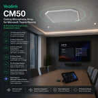 Yealink CM50 Ceiling Microphone Array for Microsoft Teams Rooms