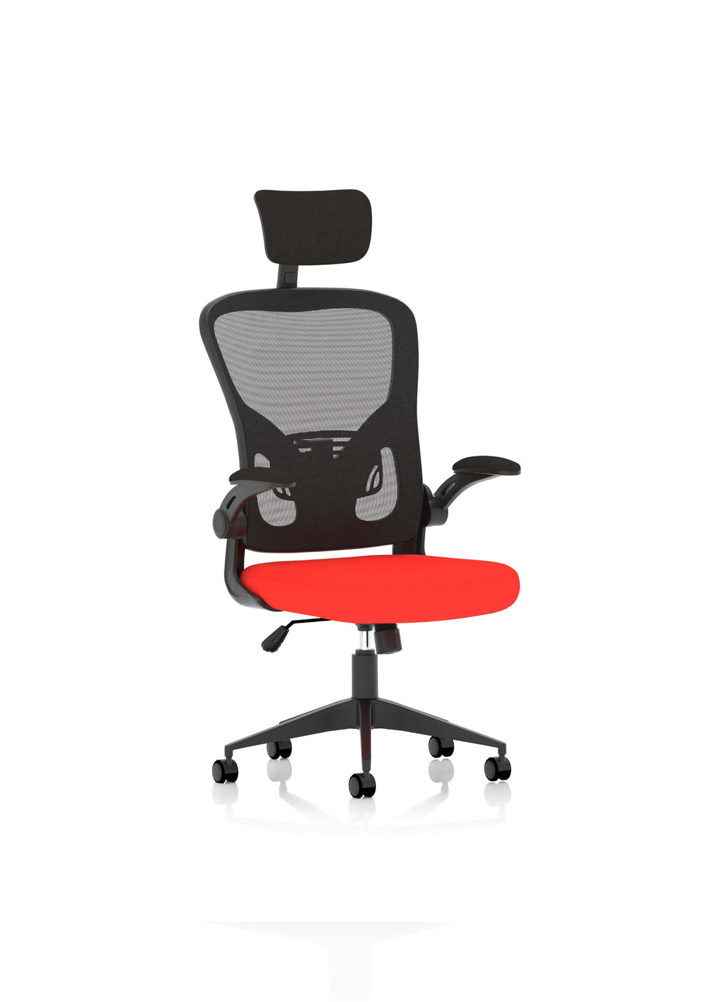 Ace Executive Mesh Chair With Folding Arms - Ergometric