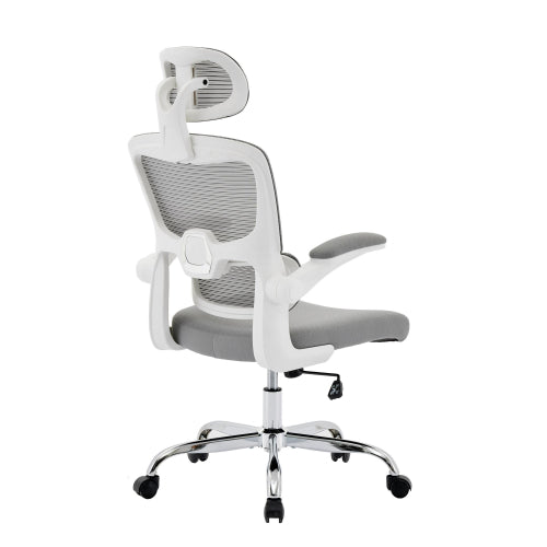 Suprema Mesh Grey & White Office Chair