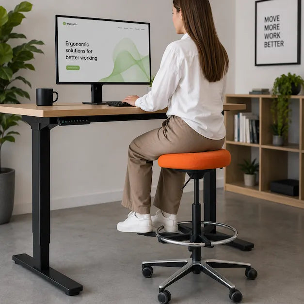 Alaska Saddle Stool - Ergometric
