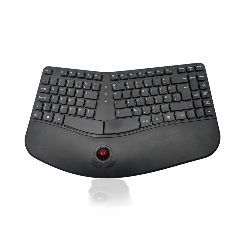 All-In-One Ergonomic Split Keyboard with Trackball Mouse - Ergometric