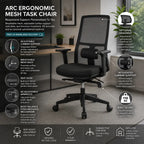 Arc Ergonomic Mesh Task Chair - Ergometric
