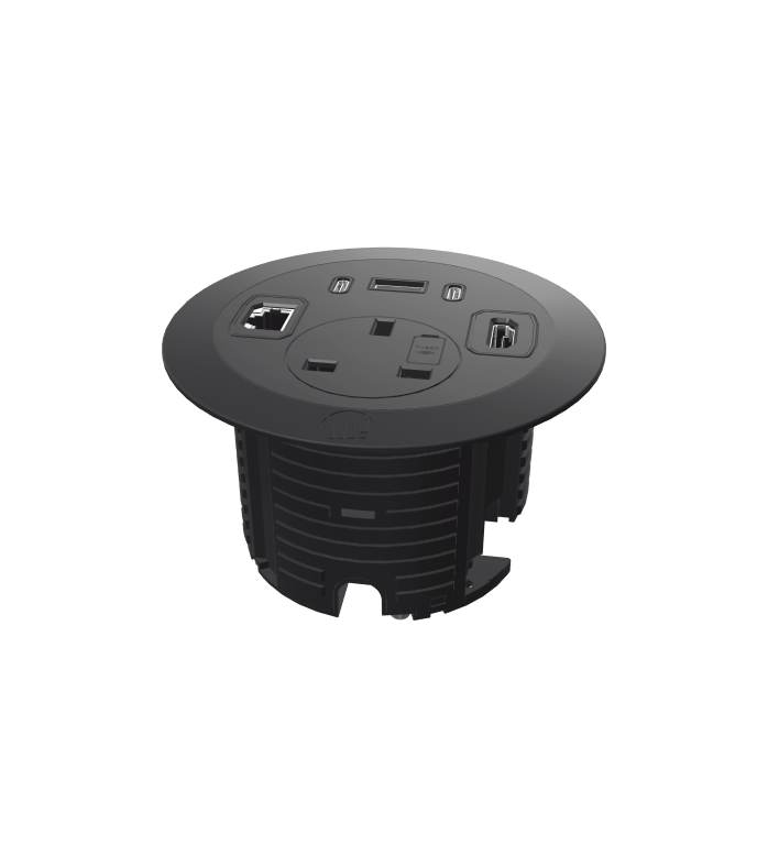 Solo Plus In-Desk Power Module - Ergometric
