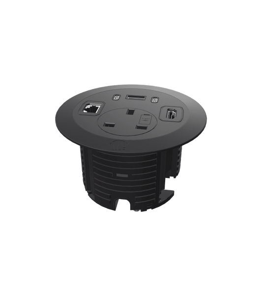 Solo Plus In-Desk Power Module - Ergometric