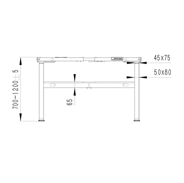 Aviator Dual Motor Sit-Stand Frame