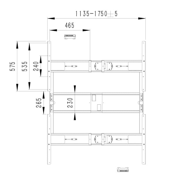 Aviator Dual Motor Sit-Stand Frame