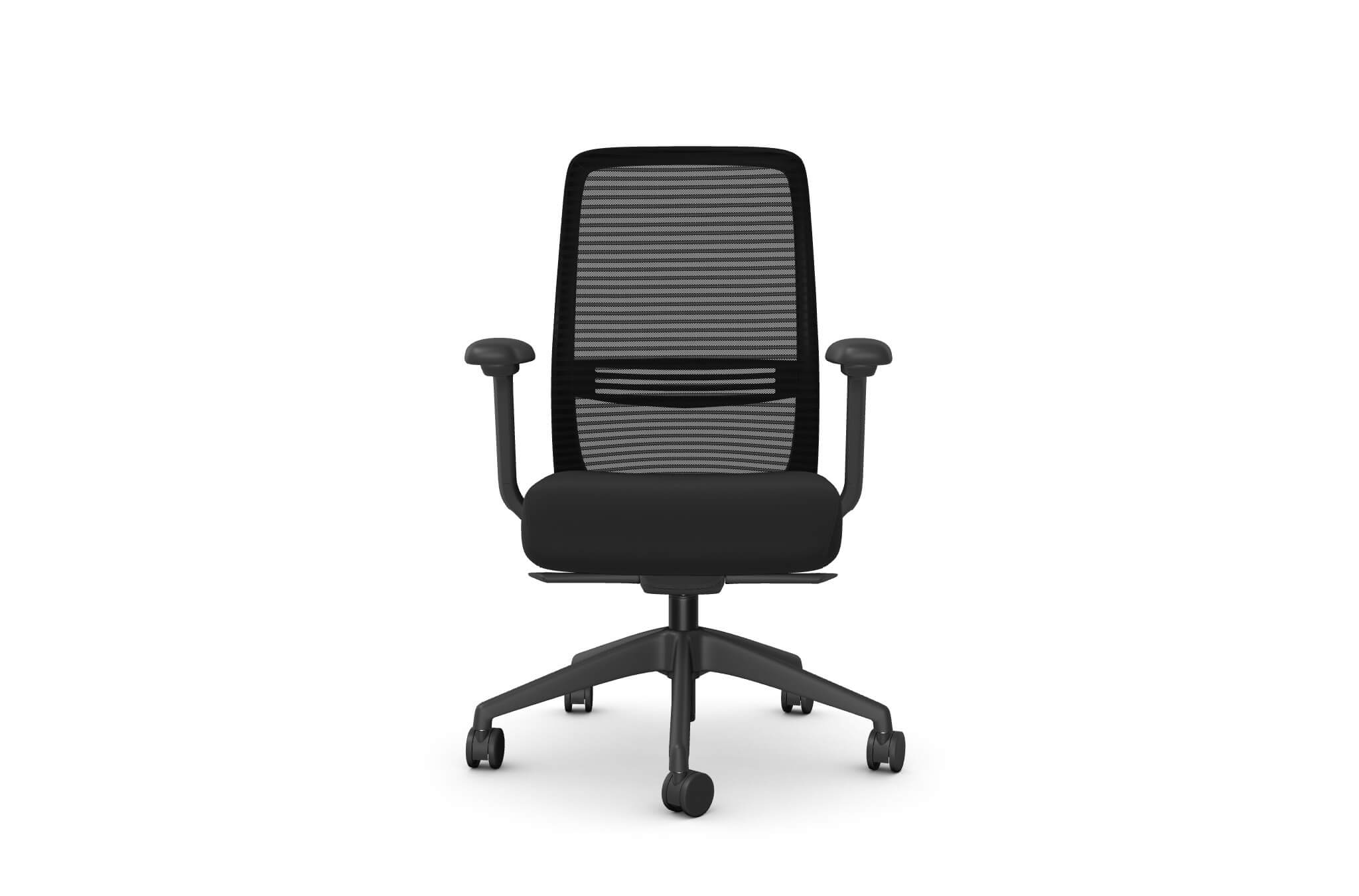 N-Form Fabric Task Chair - Ergometric