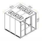 Winpod Retreat 3.0 Plus Acoustic Collaboration Pod