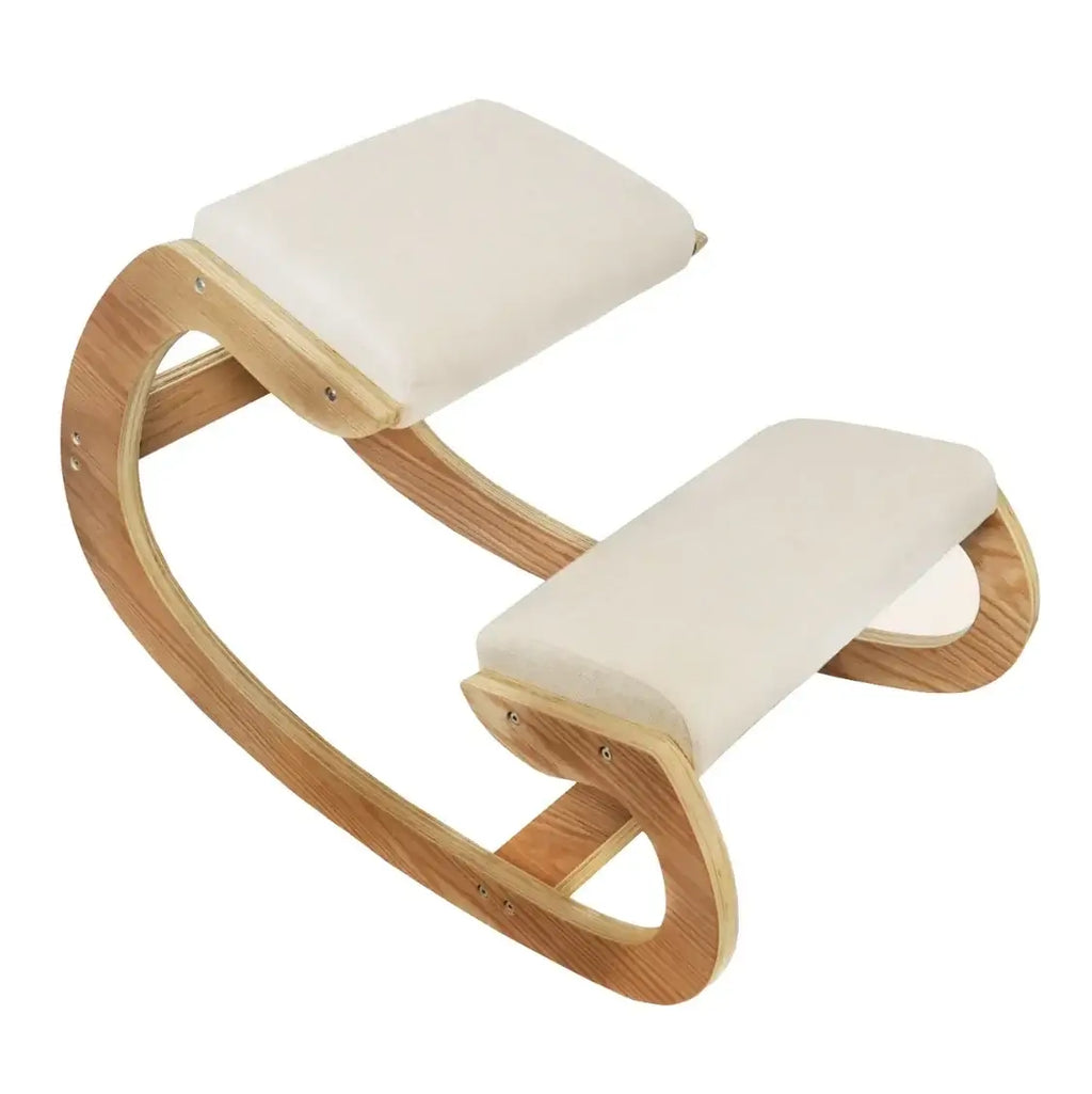 Ergonomic Kneeling Chair with Rocking Base & Wrist Rests