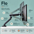 Flo Monitor Arm