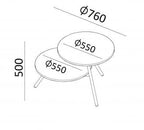 Sauve Harker Twin Coffee Table - Ergometric