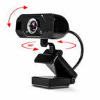 Full HD 1080p USB Webcam with Noise Cancelling Microphone