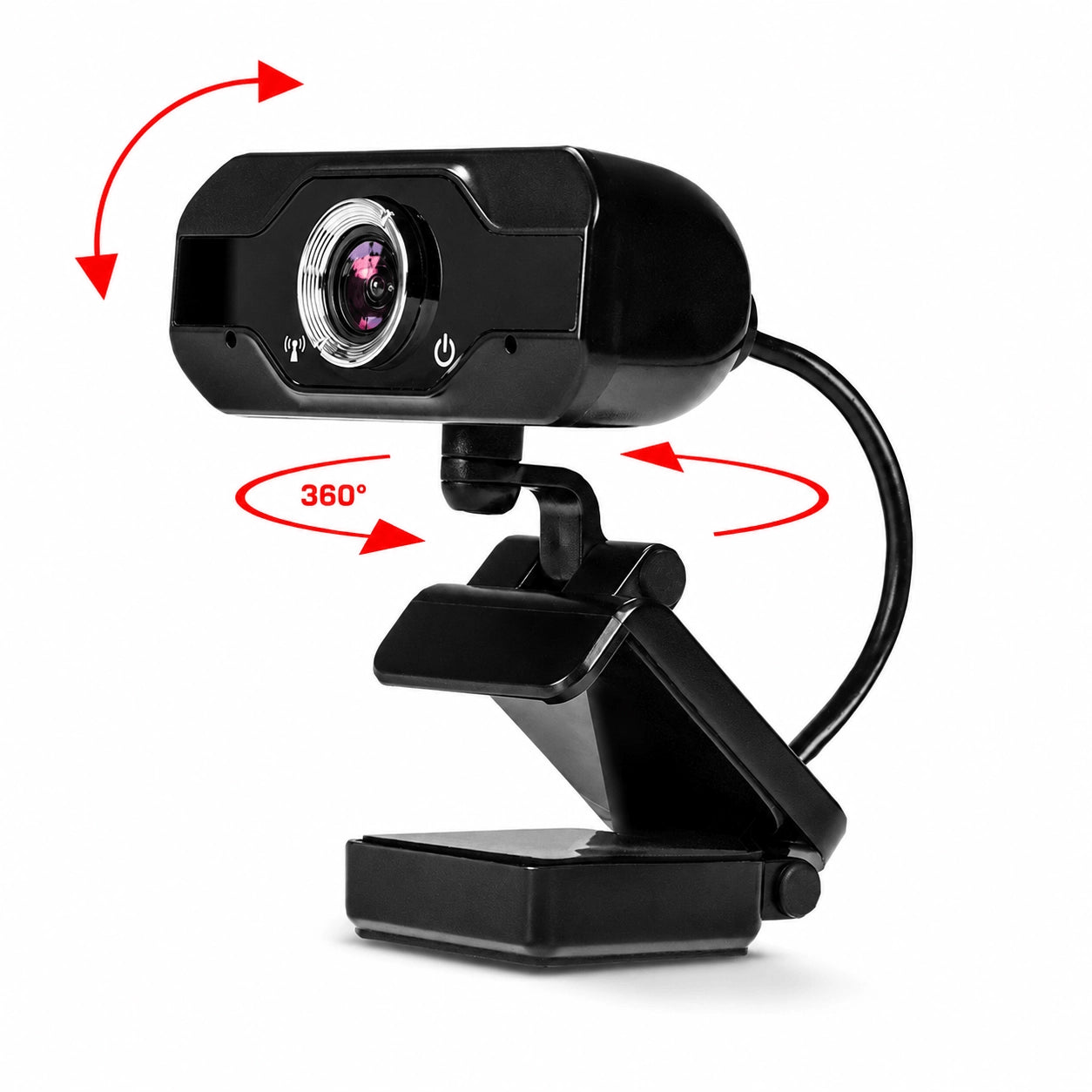 Full HD 1080p USB Webcam with Noise Cancelling Microphone