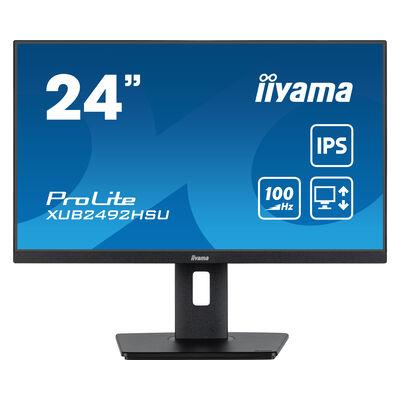iiyama 24" ProLite XUB2492HSU-B6 Monitor – Clearance (Box Damage)