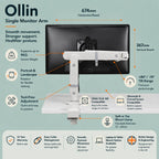 Ollin Single Monitor Arm