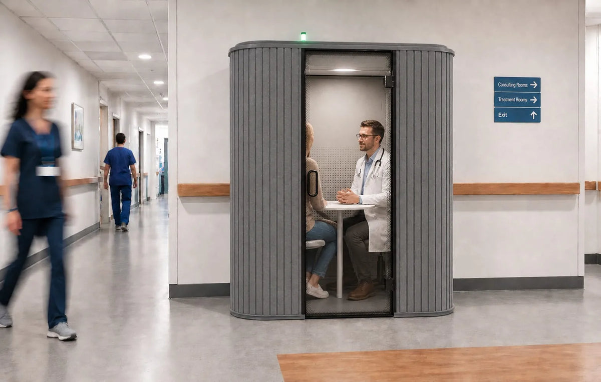 Kuga Duo Acoustic Meeting Pod - Ergometric