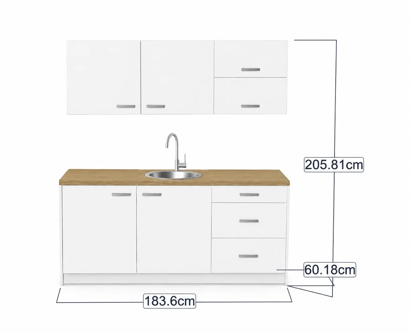 1.8m Kitchenzone