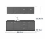 2.4m Kitchenzone