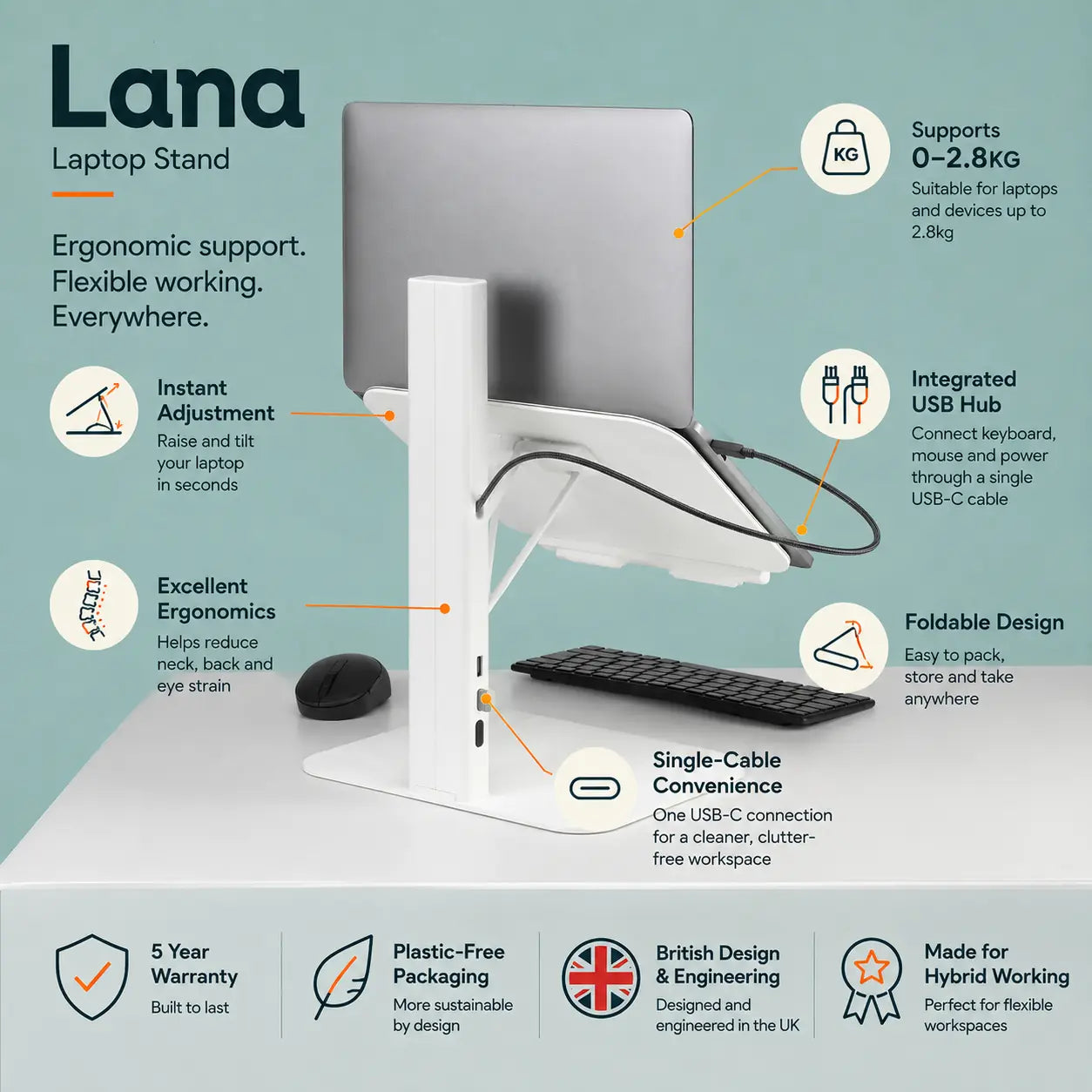Lana Laptop Stand