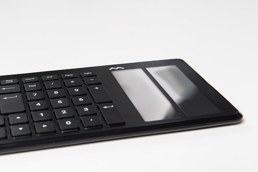 Mousetrapper Type Keyboard detail and workstation view
