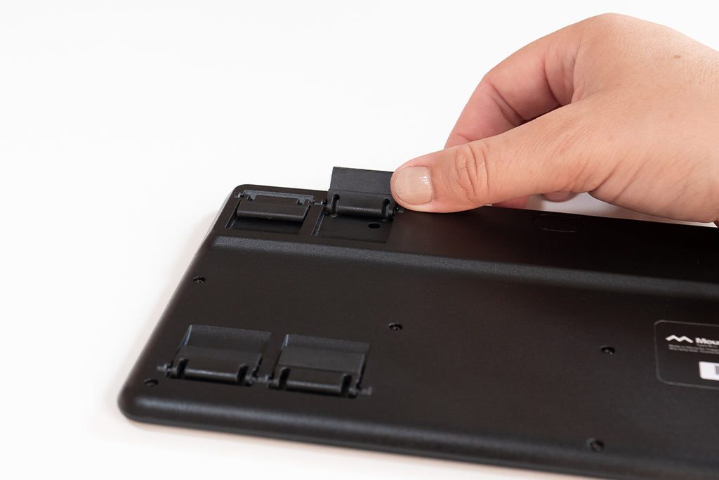 Mousetrapper Type Mini Keyboard detail and workstation view