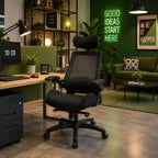 Nemo Heavy Duty Mesh Back Task Chair - Ergometric