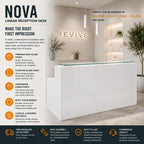 Nova Linear Reception Desk
