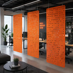 Suspended Acoustic Divider – Pattern 02 - Ergometric