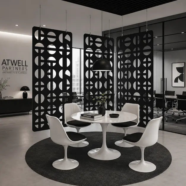 Suspended Acoustic Divider – Pattern 06 - Ergometric
