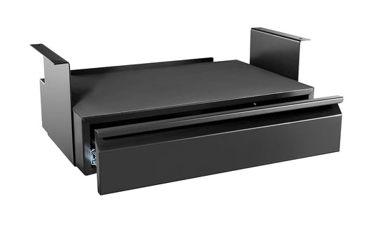 Compact Steel Under-Desk Storage Drawer - Ergometric