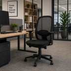 Verona Black Task Chair - Ergometric