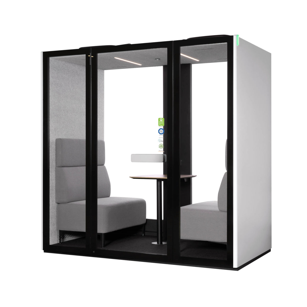 Winpod Connect 3.0 Plus Acoustic 4 Person Meeting Pod - Ergometric