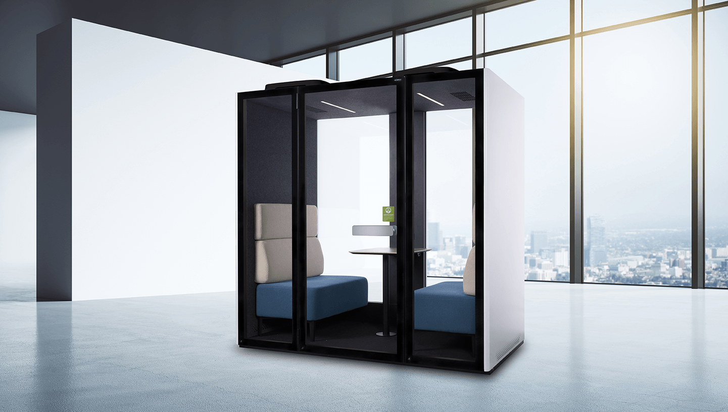 Winpod Connect 3.0 Plus Acoustic 4 Person Meeting Pod