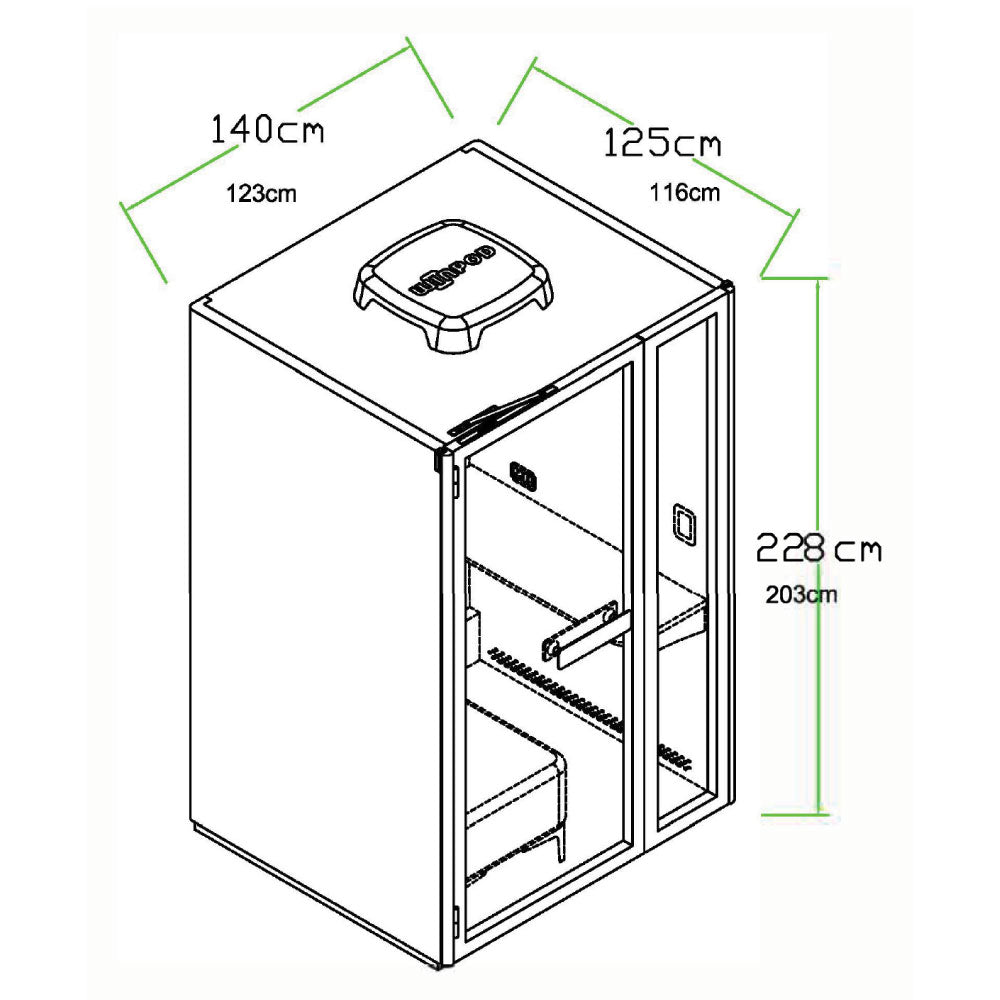 Winpod Focus 3.0 Plus Acoustic Work Pod